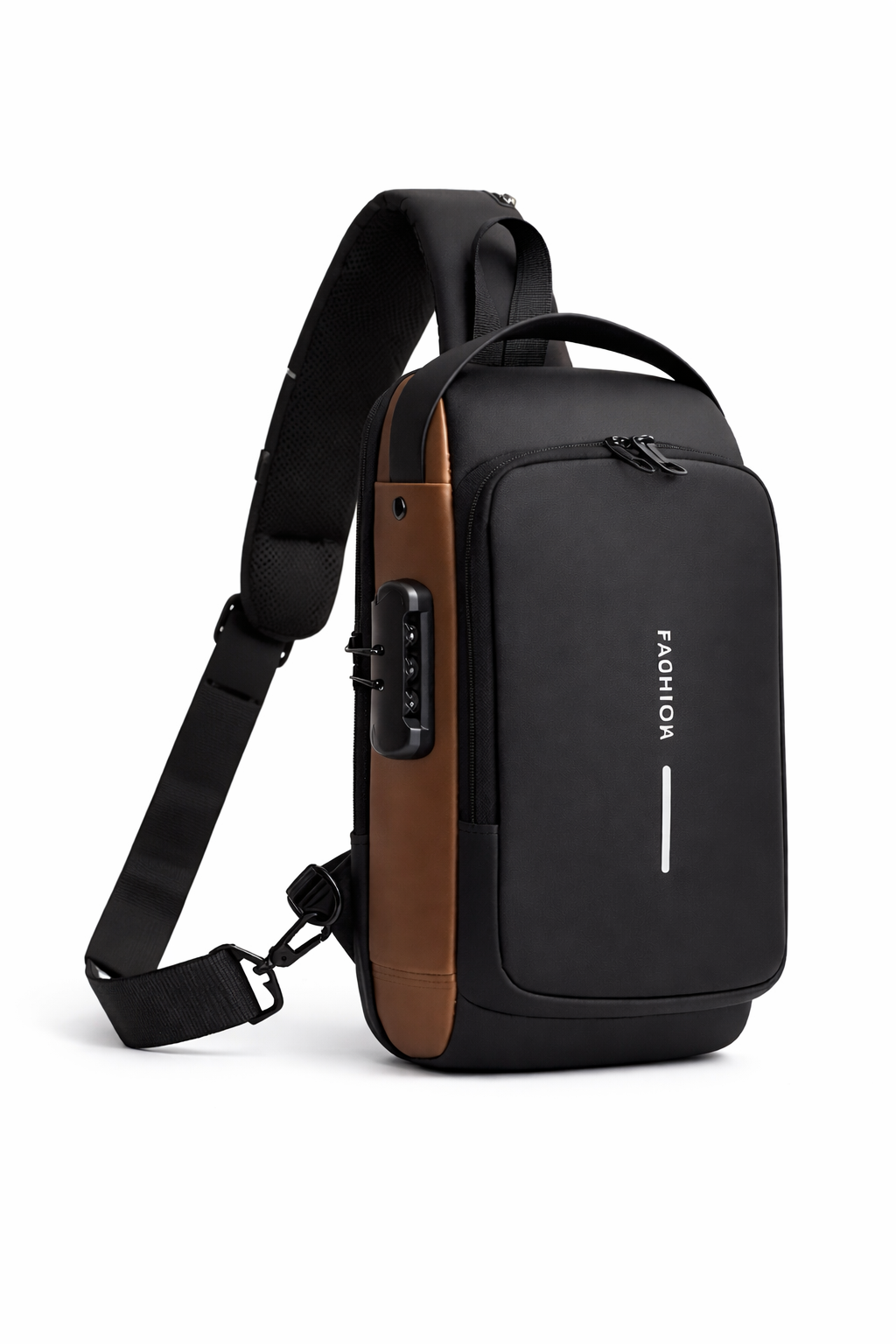 SAC BANDOULIÈRE ANTI-VOL AVEC PORT USB – IMPERMÉABLE