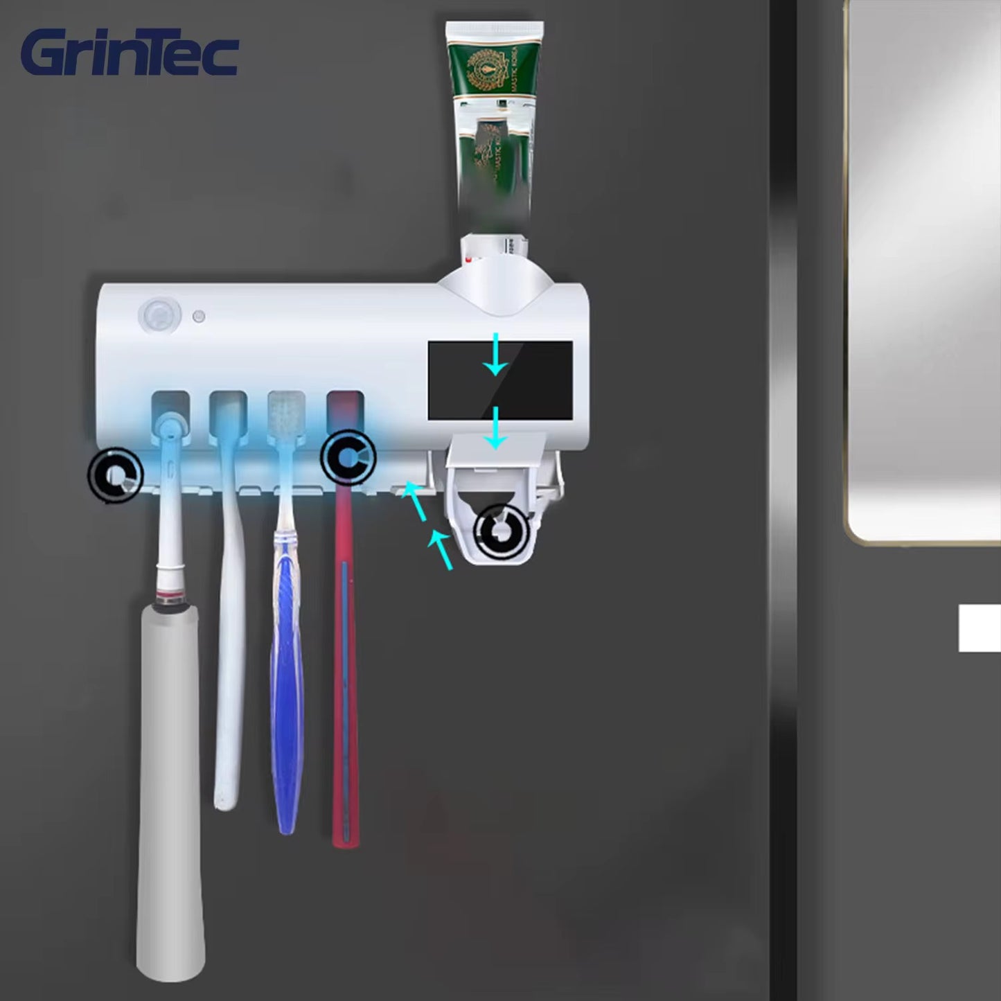 Stérilisateur UV pour Brosses à Dents –Désinfection 99,9 %